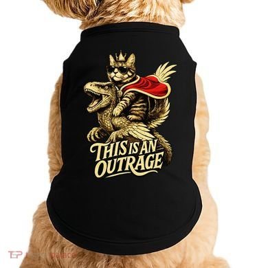 Goddammit Donut Funny Book Lover This Is An Outrage Doggie Tank