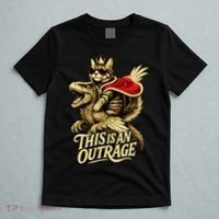 Goddammit Donut Funny Book Lover This Is An Outrage T-Shirt thumb 5