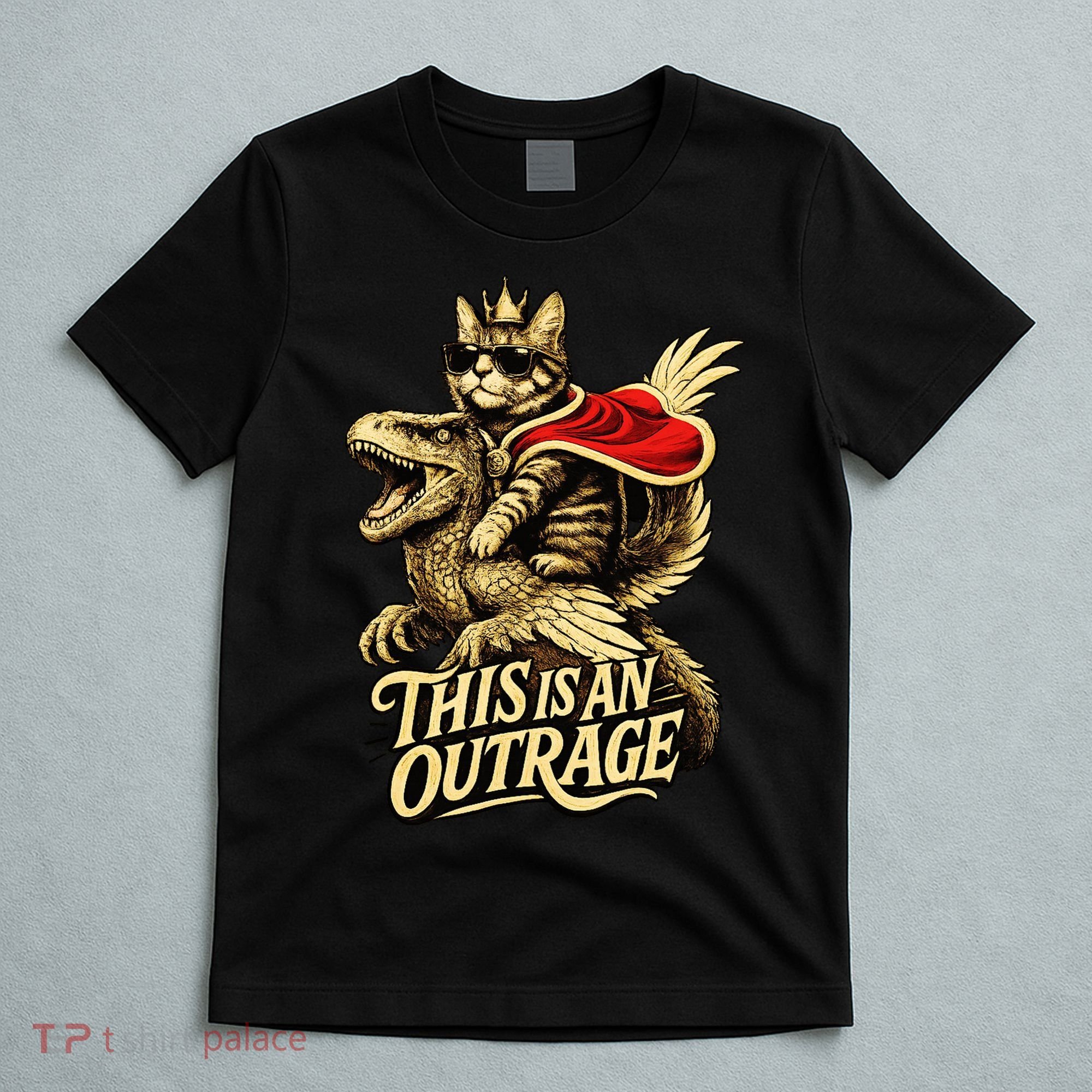 Goddammit Donut Funny Book Lover This Is An Outrage T-Shirt