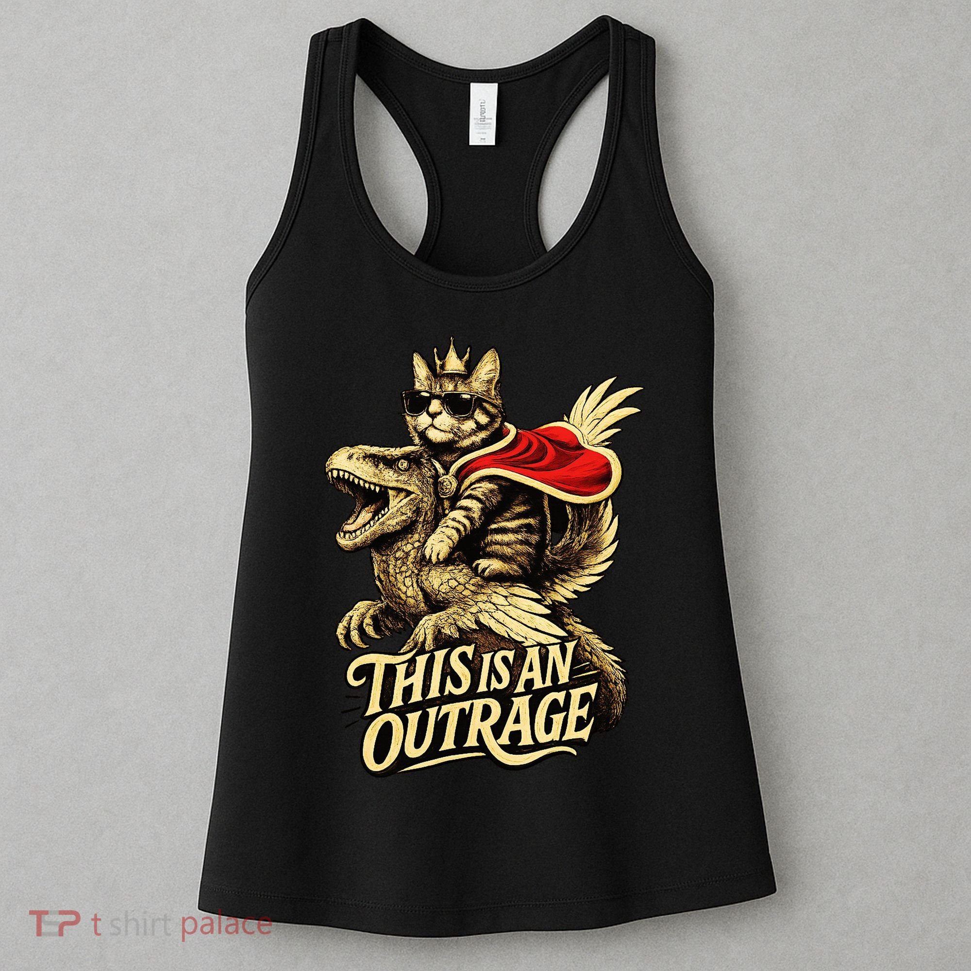 Goddammit Donut Funny Book Lover This Is An Outrage Women's Tank Top