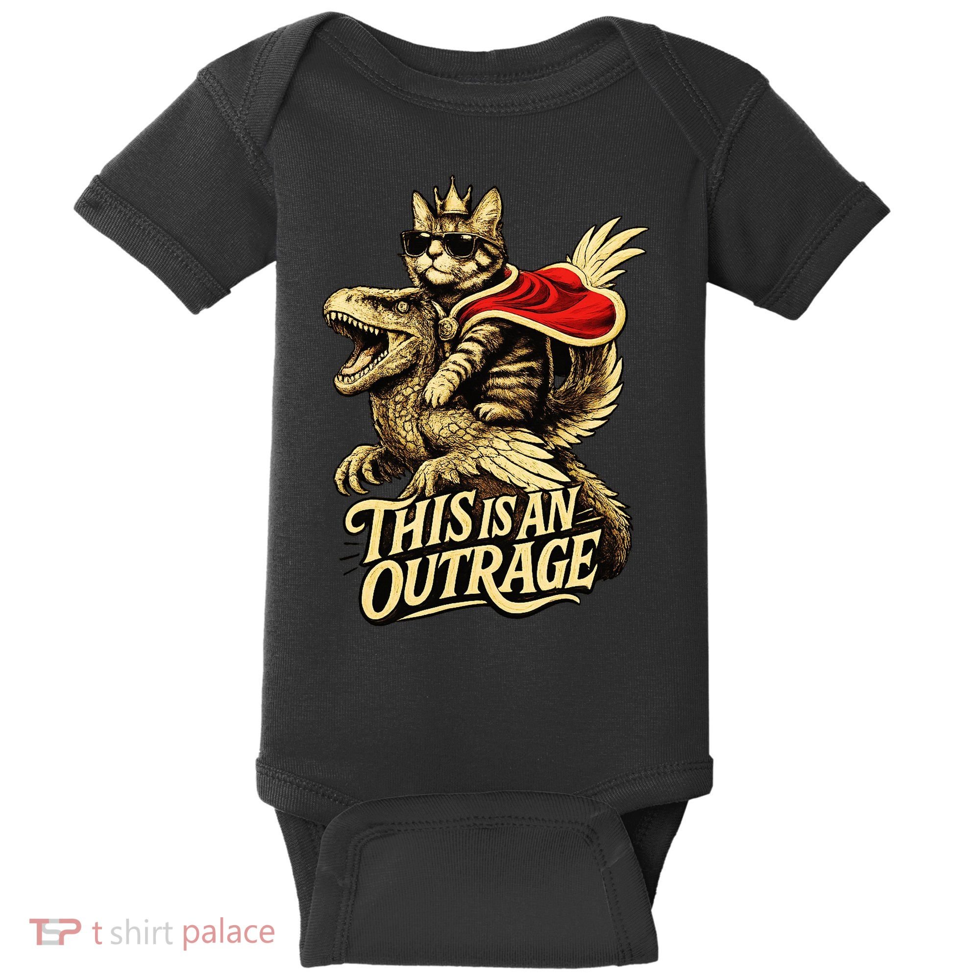 Goddammit Donut Funny Book Lover This Is An Outrage Baby Bodysuit