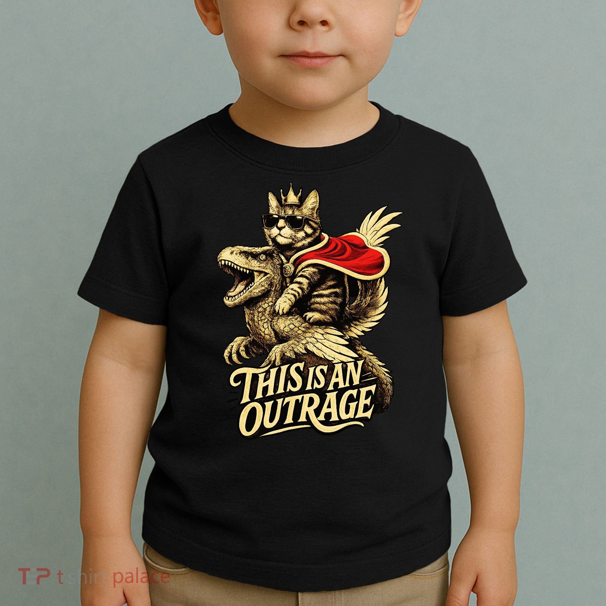 Goddammit Donut Funny Book Lover This Is An Outrage Toddler T-Shirt