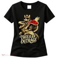 Goddammit Donut Funny Book Lover This Is An Outrage Women's T-Shirt thumb 0