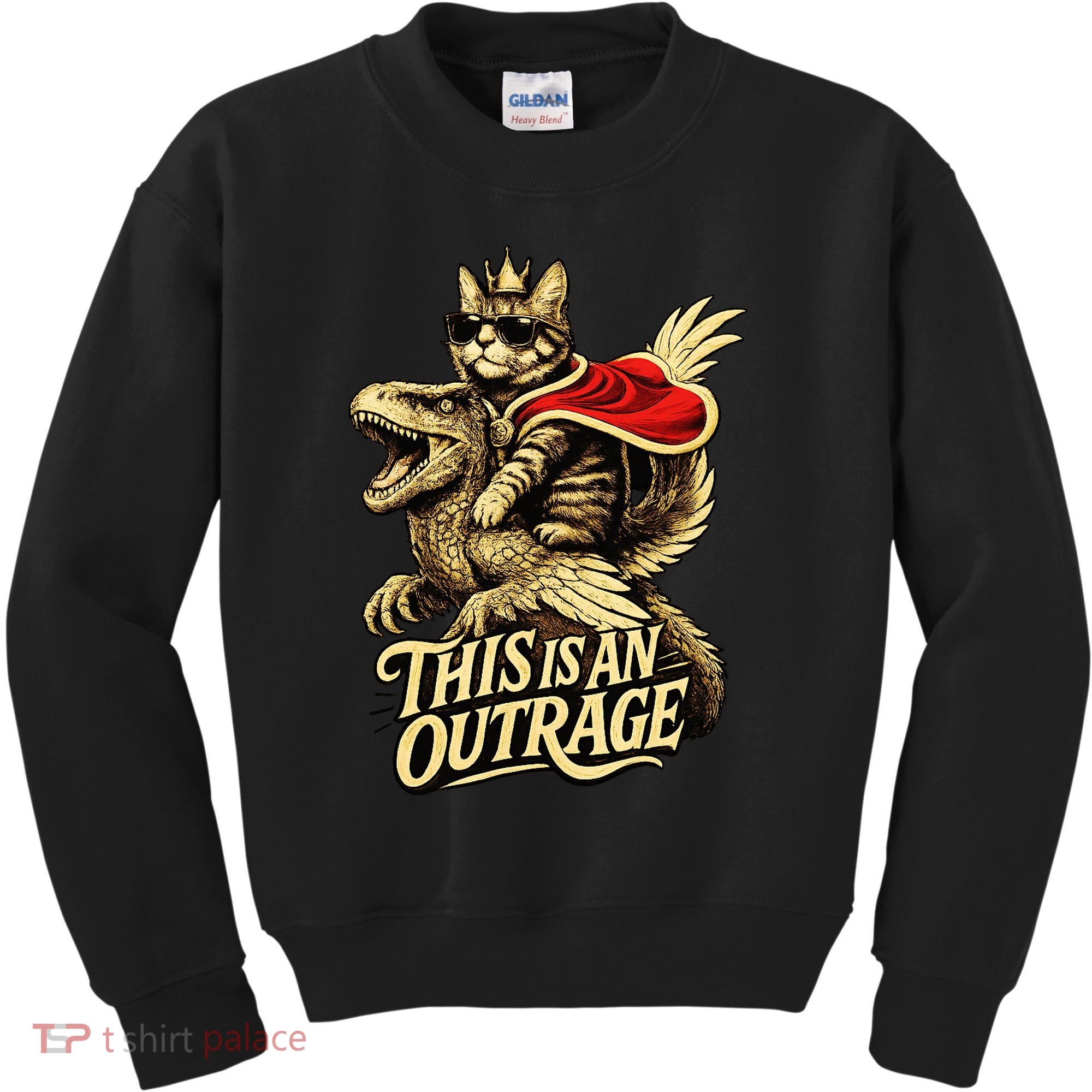 Goddammit Donut Funny Book Lover This Is An Outrage Kids Sweatshirt