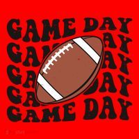 Game Day Football Fan Santa Hat thumb 1