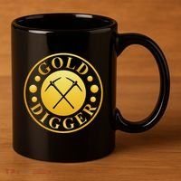 Gold Digger Gold Mining Gold Miner 11oz C Handle Ceramic Mug thumb 3