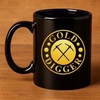 Gold Digger Gold Mining Gold Miner 11oz C Handle Ceramic Mug thumb 4