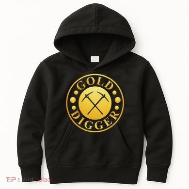 Gold Digger Gold Mining Gold Miner Kids Hoodie