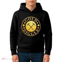 Gold Digger Gold Mining Gold Miner Kids Hoodie thumb 4