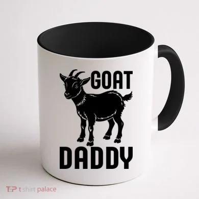Goat Daddy Coffee Mug back