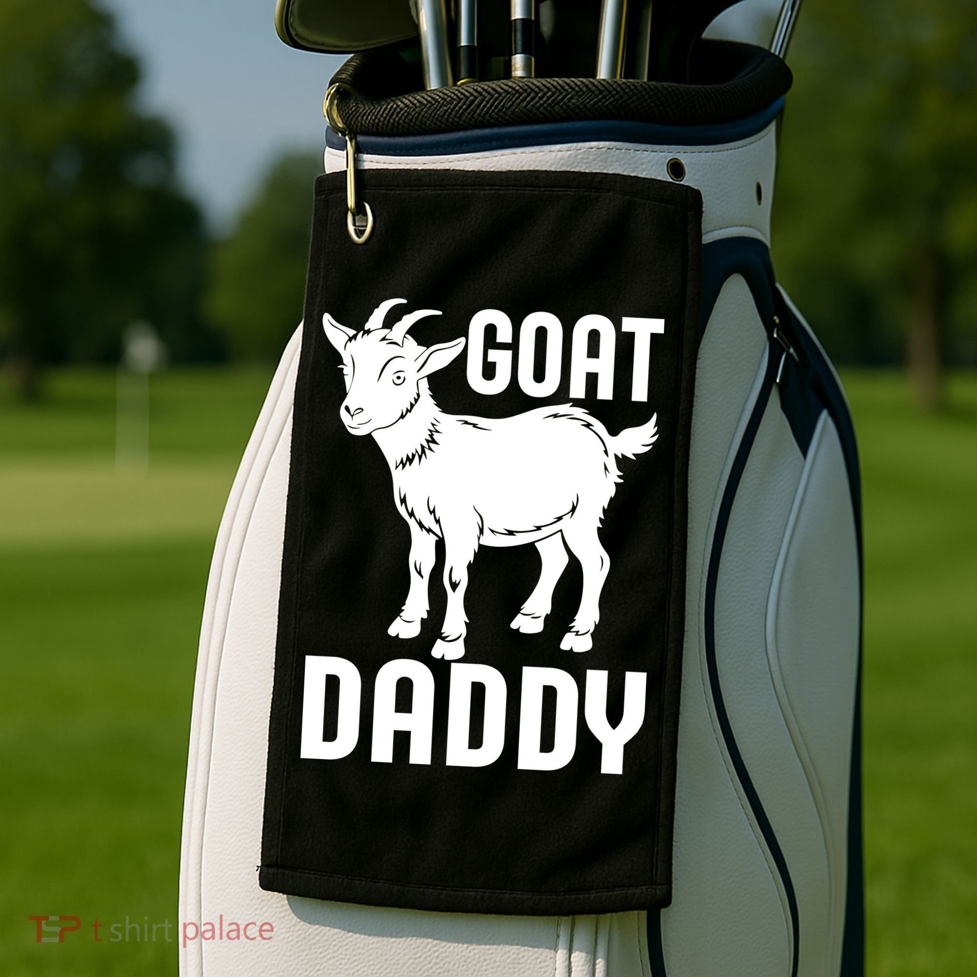 Goat Daddy Golf Towel