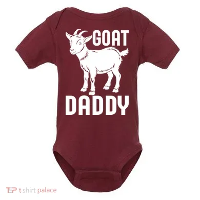 Goat Daddy Baby Bodysuit