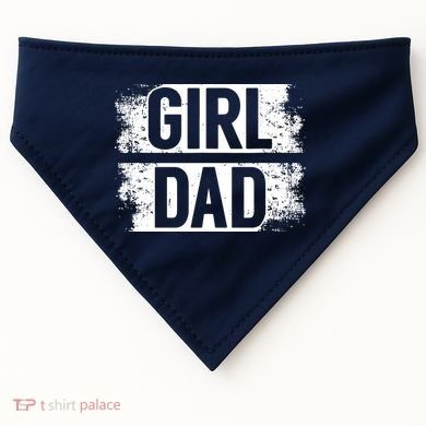 GIRL DAD USA-Made Doggie Bandana