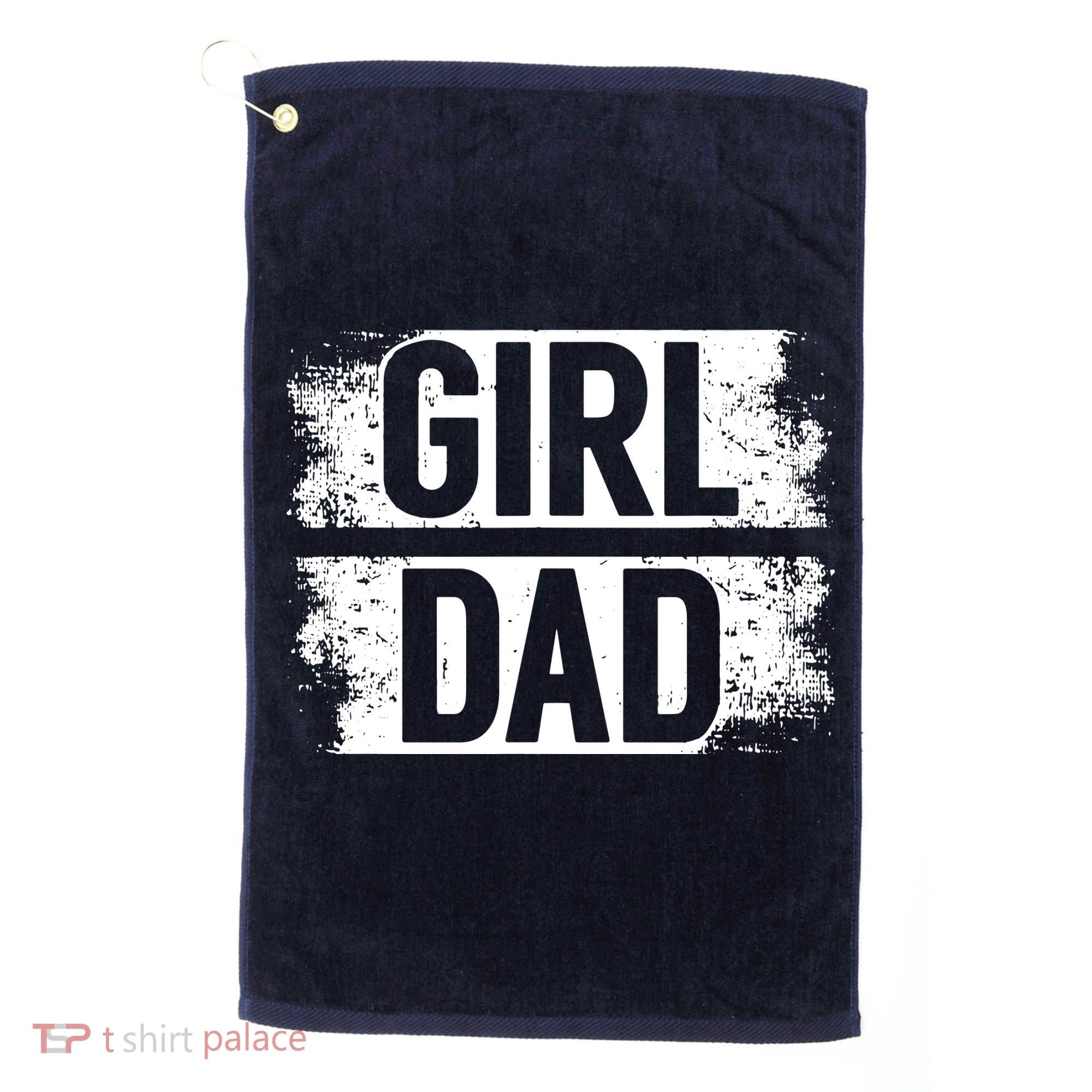 GIRL DAD Golf Towel