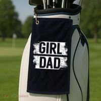GIRL DAD Golf Towel thumb 2