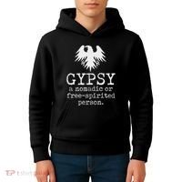 Gypsy Definition Kids Hoodie thumb 4