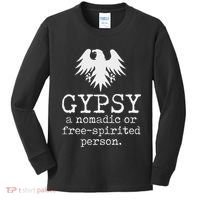 Gypsy Definition Kids Long Sleeve Shirt thumb 0