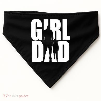 Girl Dad USA-Made Doggie Bandana