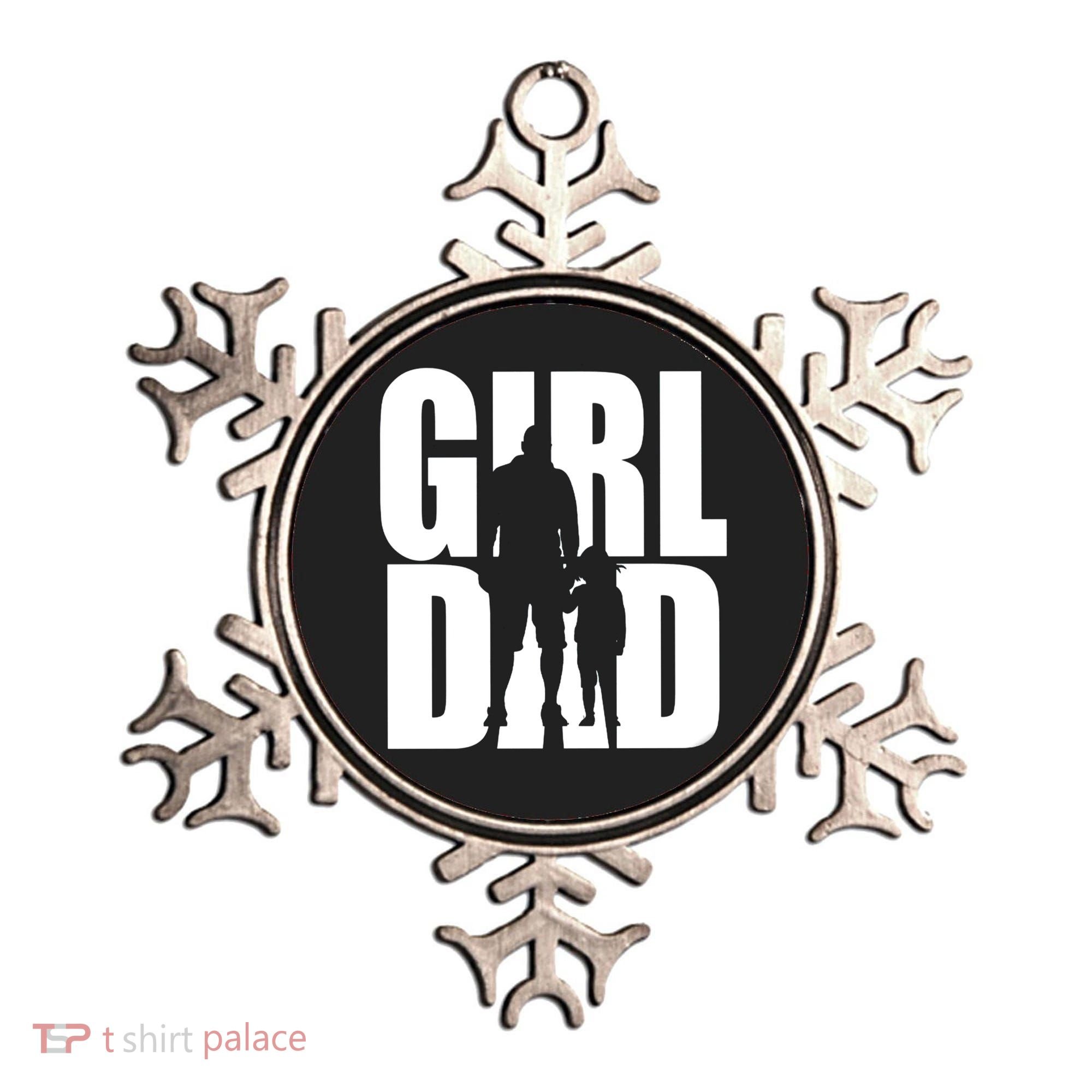 Girl Dad Ornament