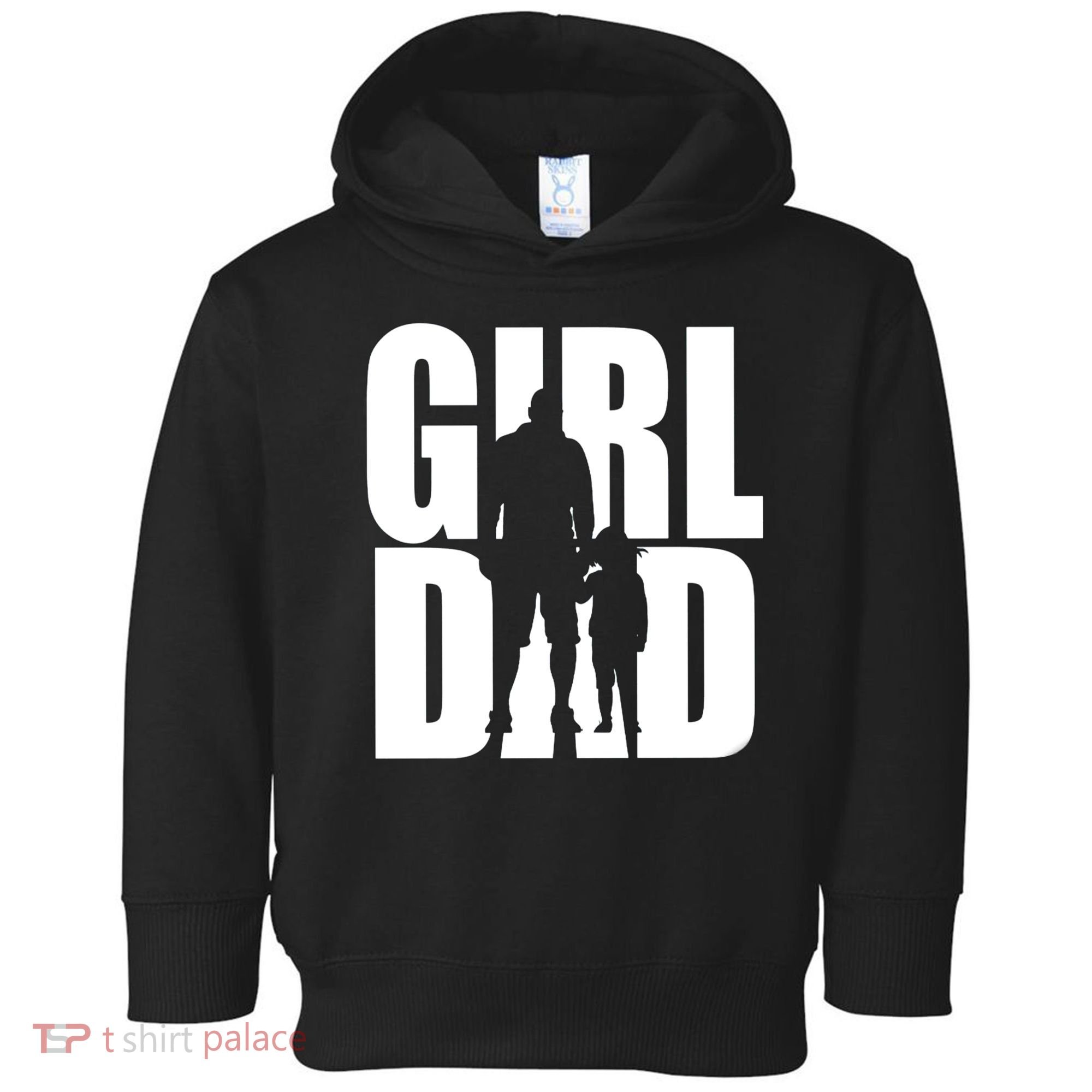 Girl Dad Toddler Hoodie
