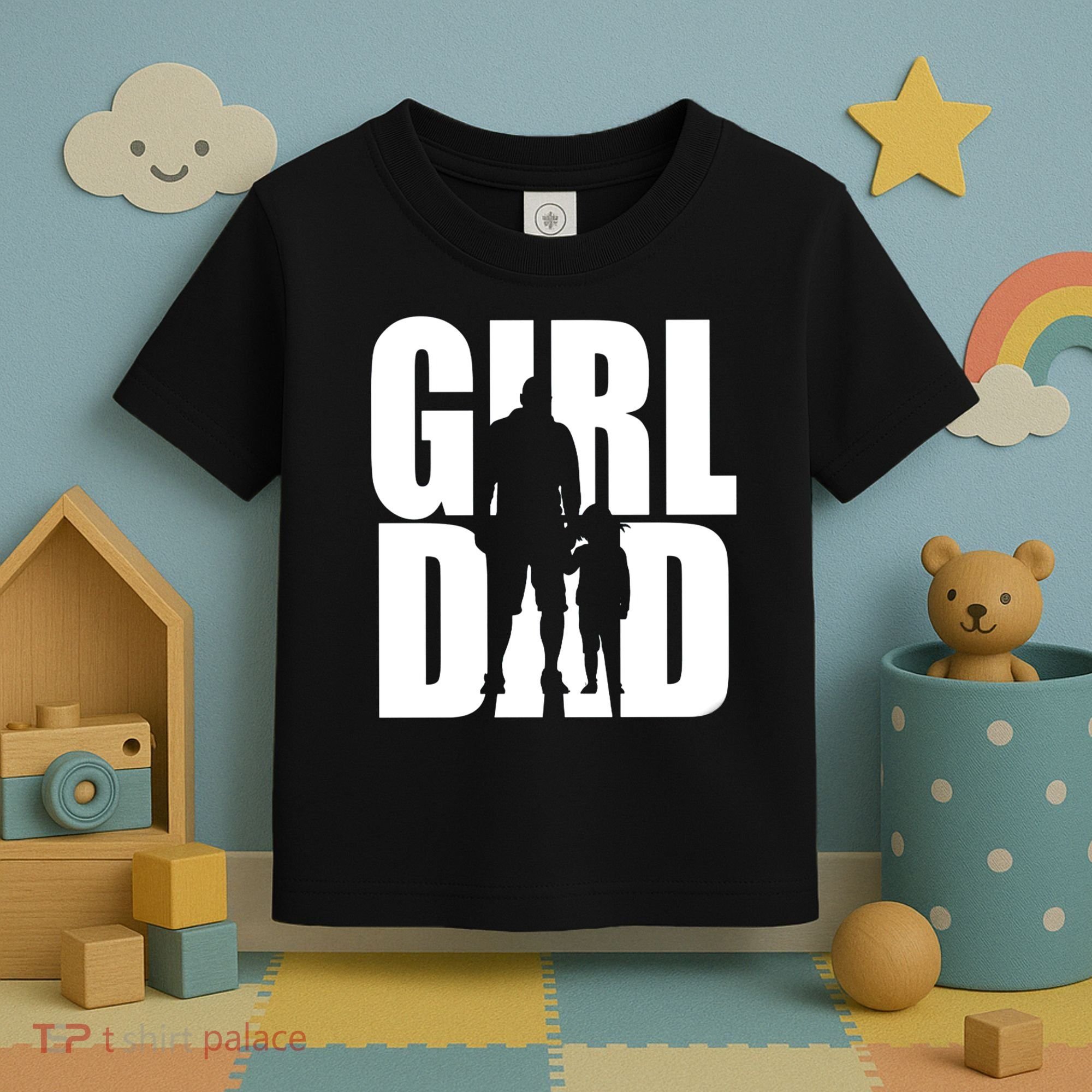 Girl Dad Toddler T-Shirt