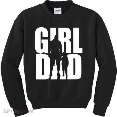Girl Dad Kids Sweatshirt