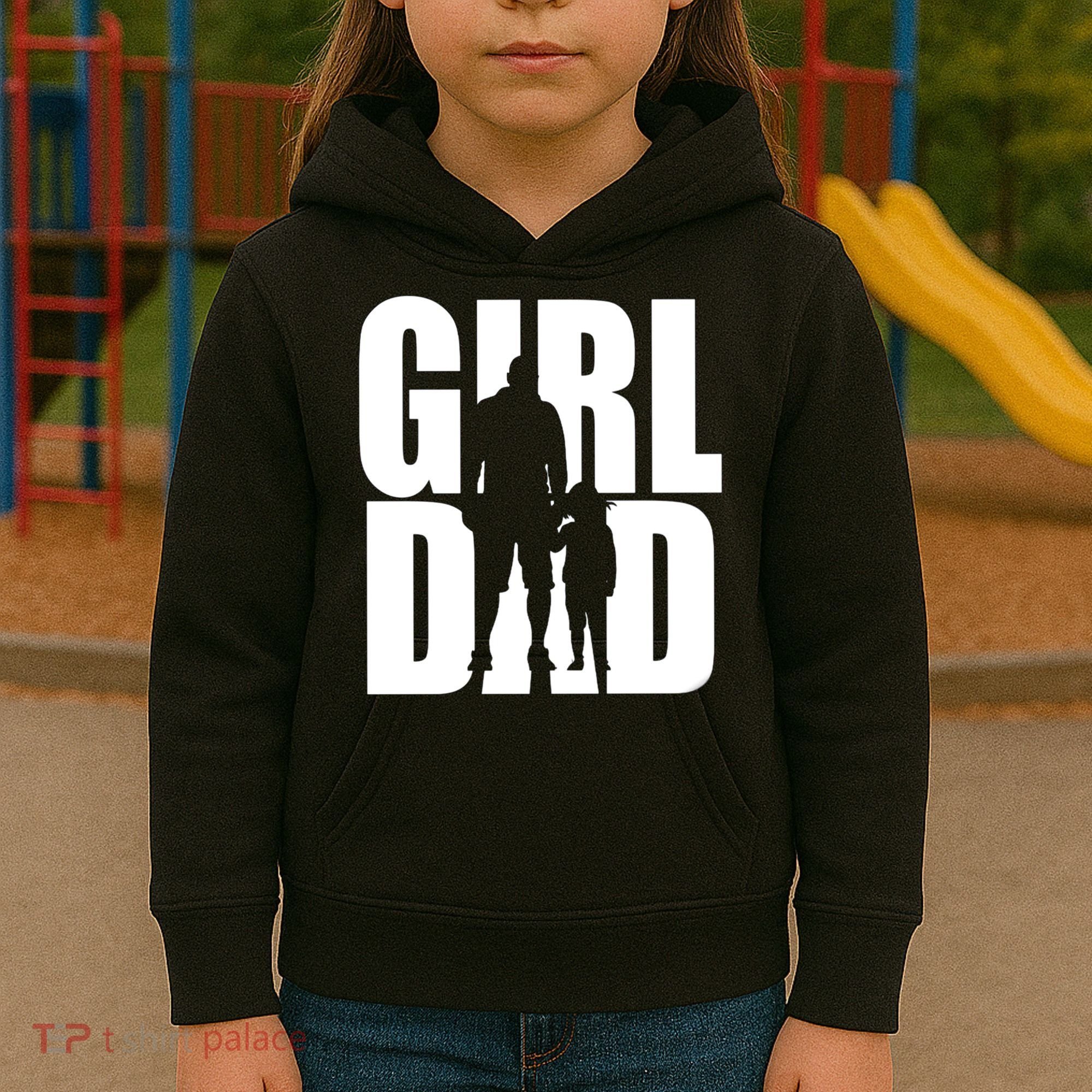 Girl Dad Kids Hoodie