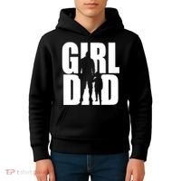 Girl Dad Kids Hoodie thumb 4
