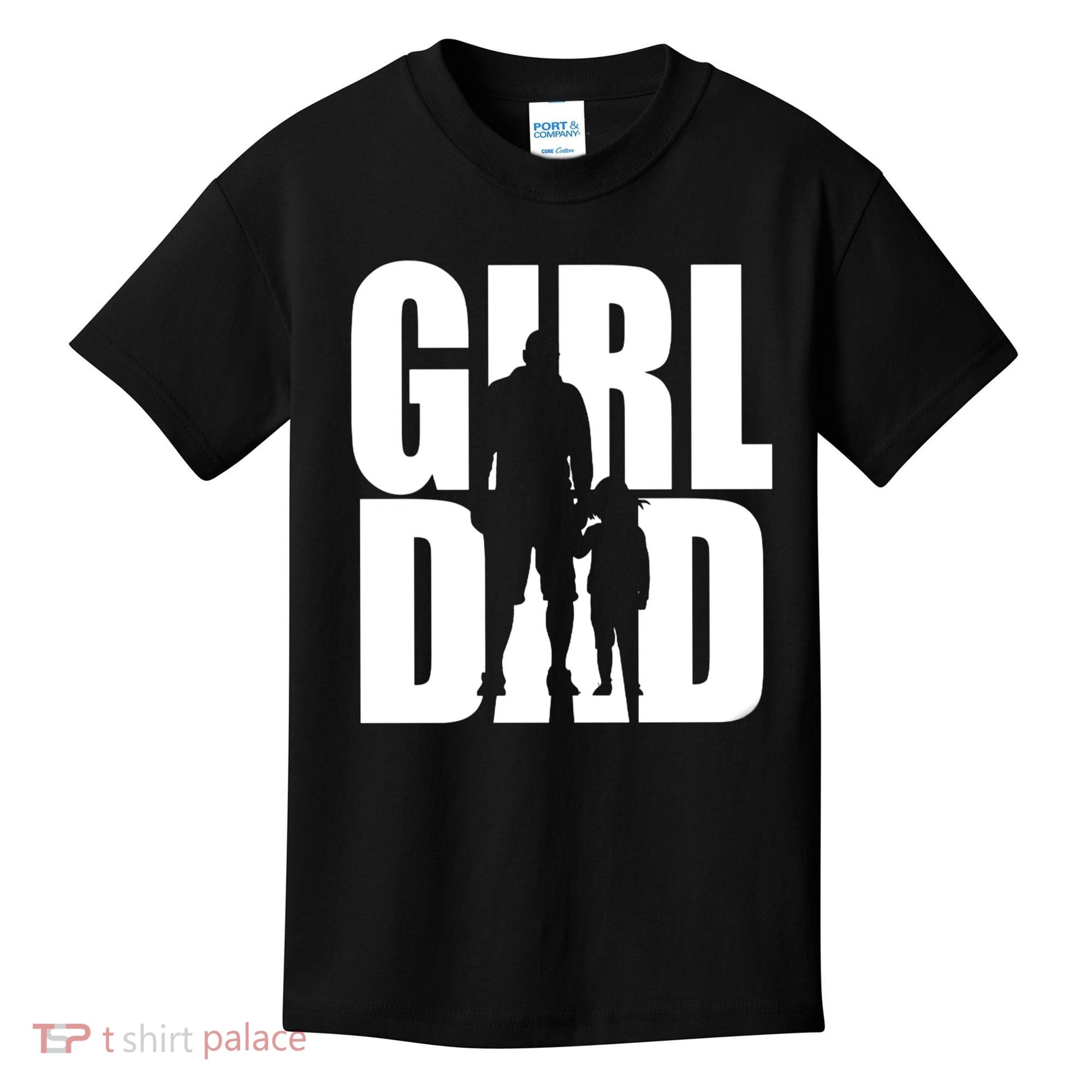 Girl Dad Kids T-Shirt