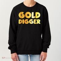 Gold Digger Geologist Pun Geology Geek Funny Costume Women's Sweatshirt thumb 0