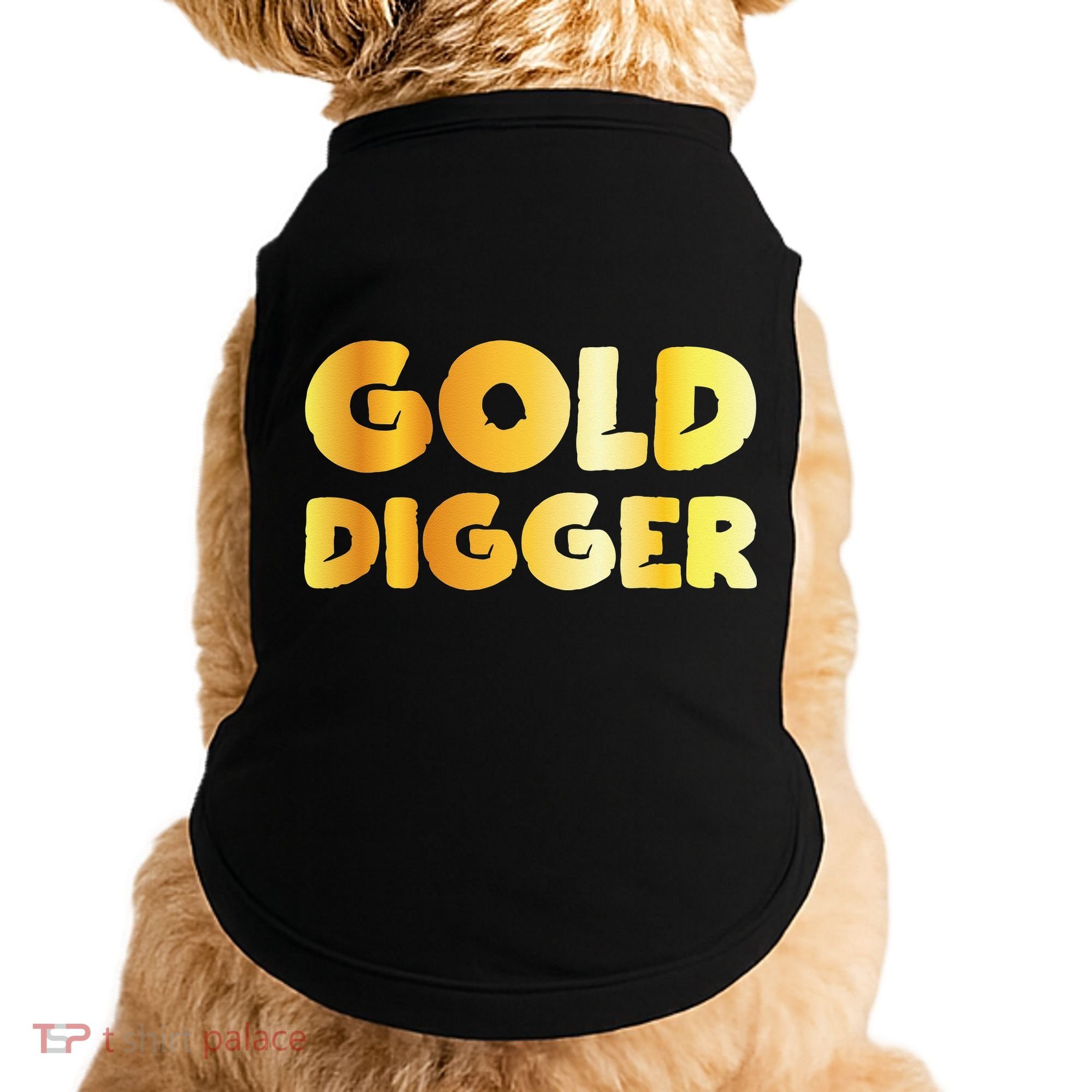 Gold Digger Geologist Pun Geology Geek Funny Costume Doggie Tank