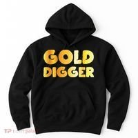 Gold Digger Geologist Pun Geology Geek Funny Costume Hoodie thumb 0