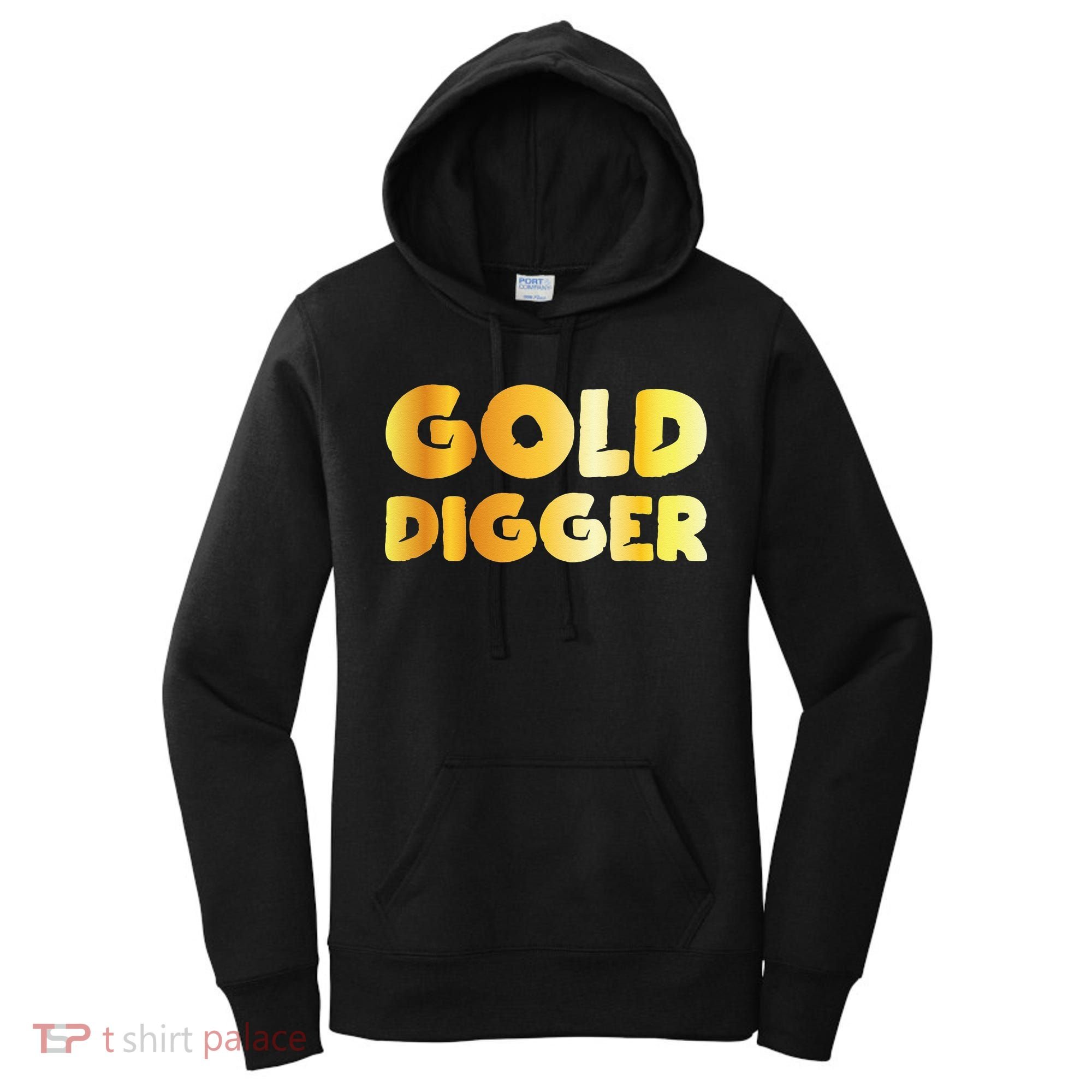 Gold Digger Geologist Pun Geology Geek Funny Costume Women's Hoodie