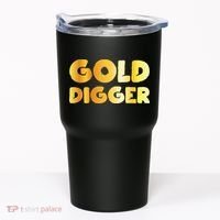 Gold Digger Geologist Pun Geology Geek Funny Costume Tumbler thumb 0