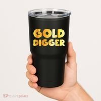 Gold Digger Geologist Pun Geology Geek Funny Costume Tumbler thumb 2