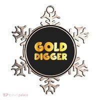 Gold Digger Geologist Pun Geology Geek Funny Costume Ornament thumb 0