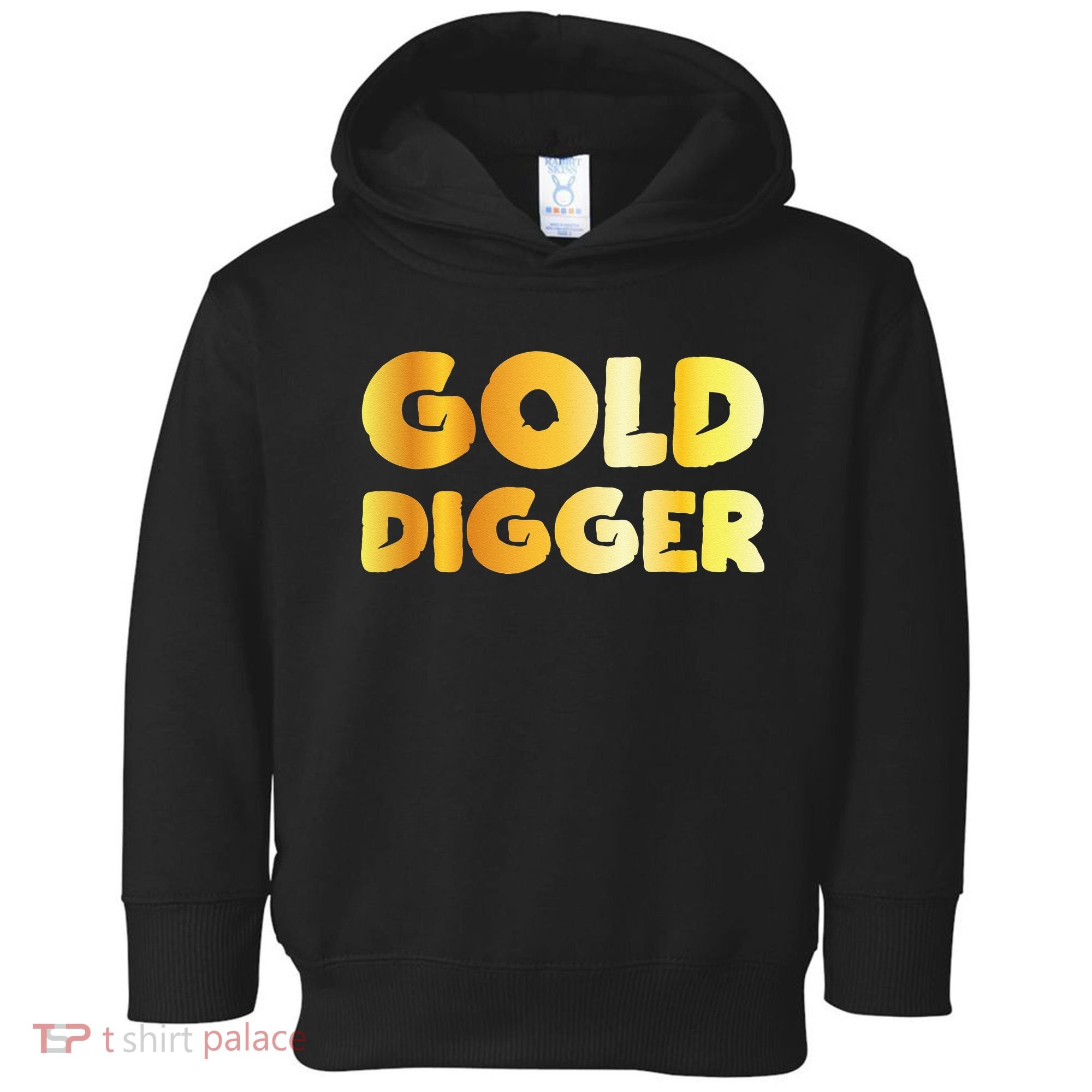 Gold Digger Geologist Pun Geology Geek Funny Costume Toddler Hoodie