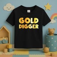 Gold Digger Geologist Pun Geology Geek Funny Costume Toddler T-Shirt thumb 3