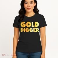 Gold Digger Geologist Pun Geology Geek Funny Costume Women's T-Shirt thumb 4