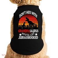 Grandpa Dinosaur Doggie Tank thumb 0