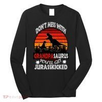 Grandpa Dinosaur Long Sleeve Shirt thumb 0