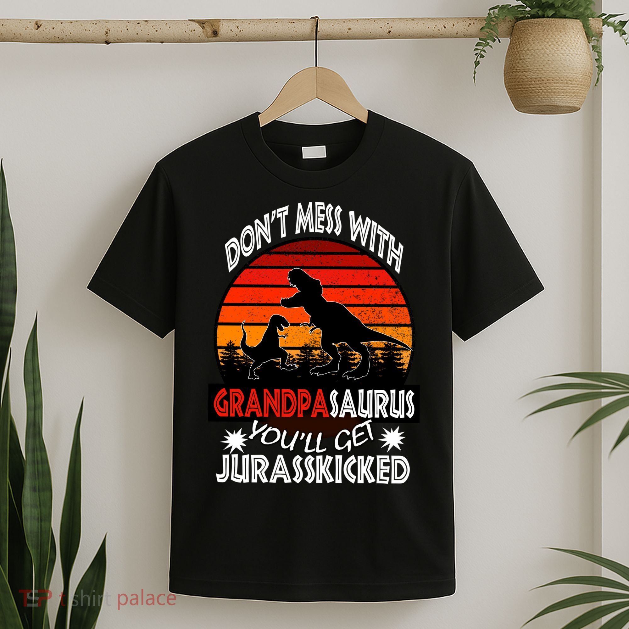 Grandpa Dinosaur T-Shirt