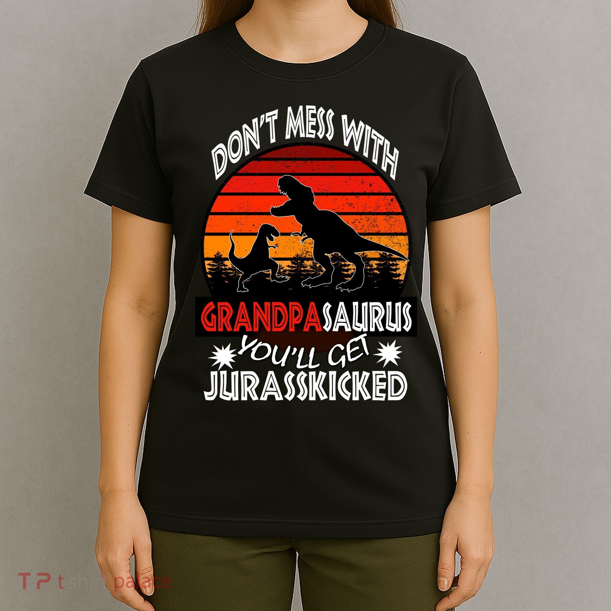 Grandpa Dinosaur T-Shirt