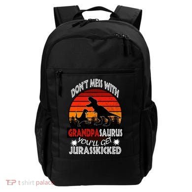 Grandpa Dinosaur Backpack