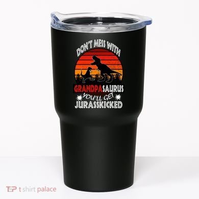 Grandpa Dinosaur Tumbler