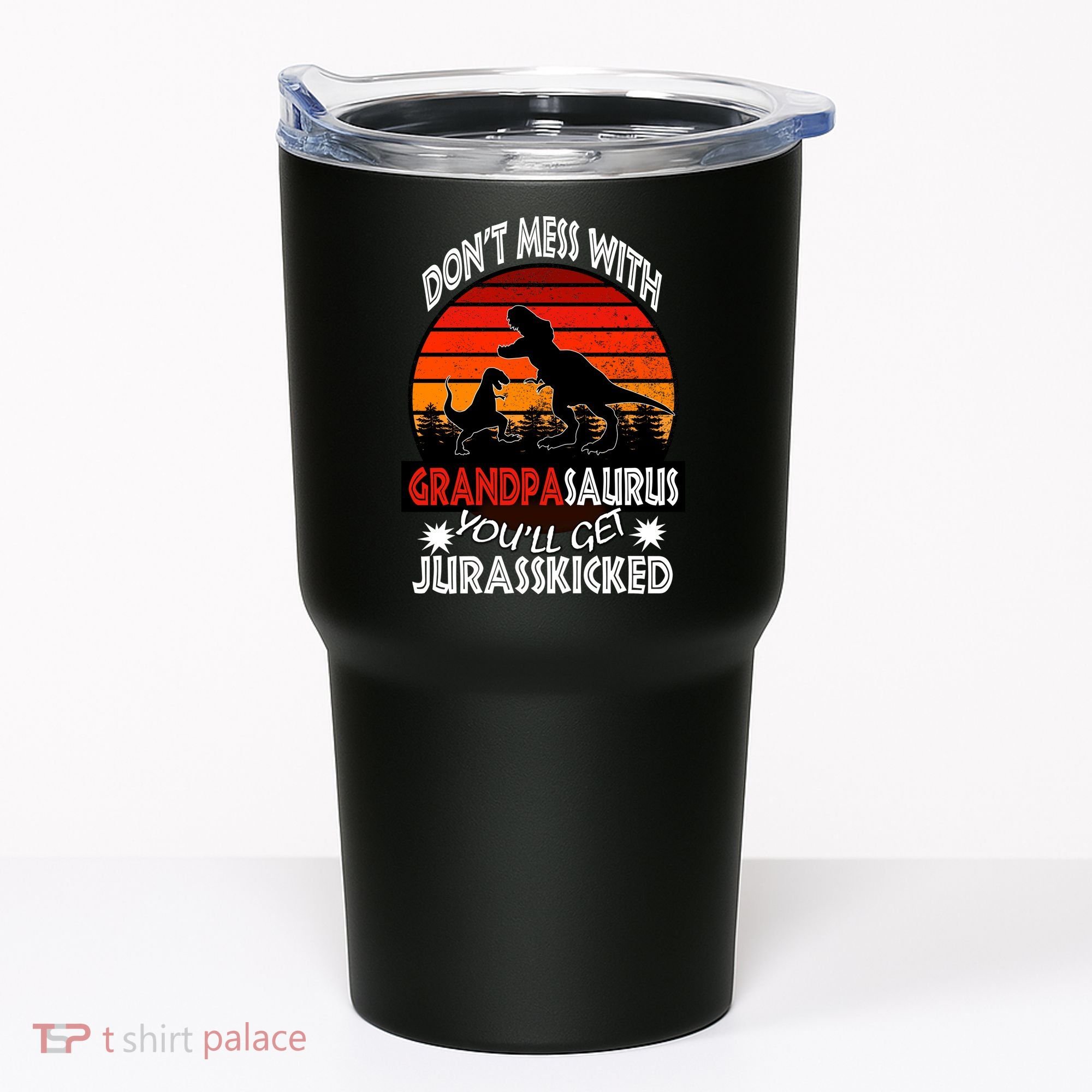 Grandpa Dinosaur Tumbler
