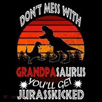 Grandpa Dinosaur Ornament thumb 1