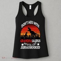 Grandpa Dinosaur Women's Tank Top thumb 3