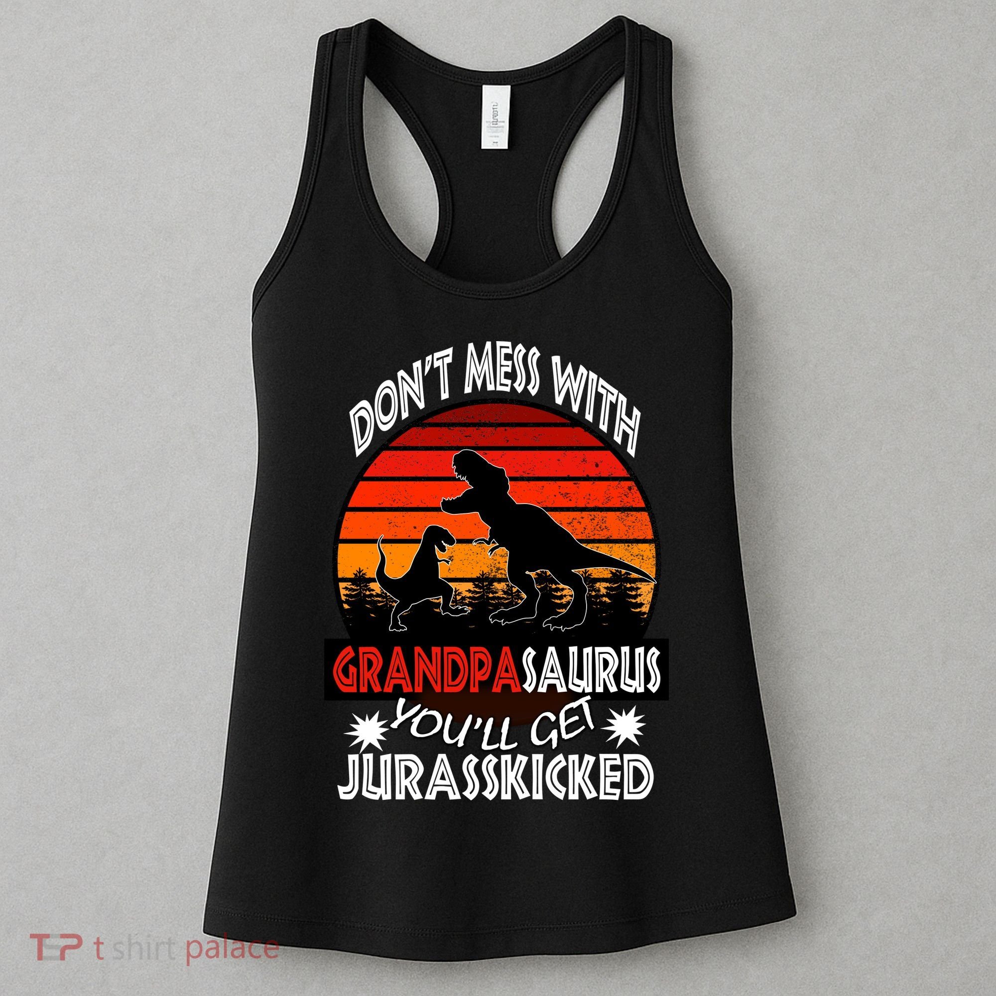 Grandpa Dinosaur Women's Tank Top