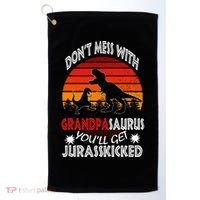 Grandpa Dinosaur Golf Towel thumb 0
